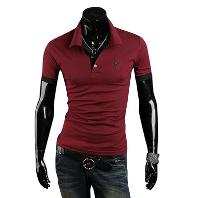 

Zogaa Mens POLO Shirt Fawn Short Sleeve