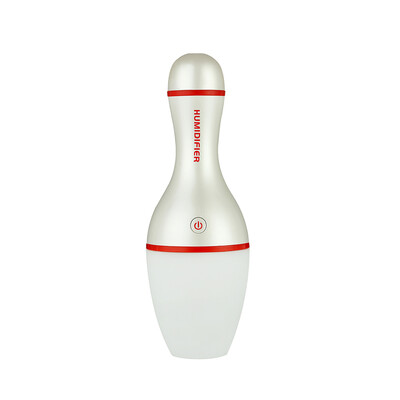 

TOMNEW Cool Air Humidifier Ultrasonic USB LED Colored Light Air Mist Aromatherapy Bowling Diffuser for Home Office Car or Spa