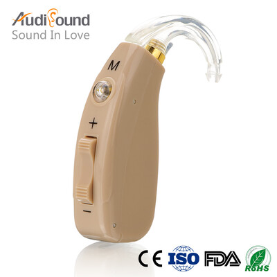 

Audisound Hearing Aids USB Rechargeable Hearing Aid for The Elderly Loss Sound Amplifier Ear Care