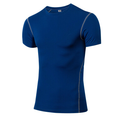 

Quick Dry Compression Mens Short Sleeve T-Shirts Running Shirt