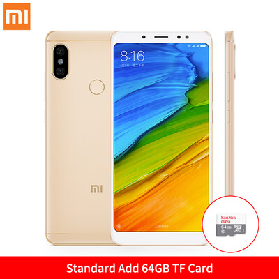 

Глобальная версия Xiaomi Redmi Note 5 4GB 64GB 5.99 "18: 9 Full Screen Dual Camera Note5 Смартфон Snapdragon 636 Octa Core 4000mAh