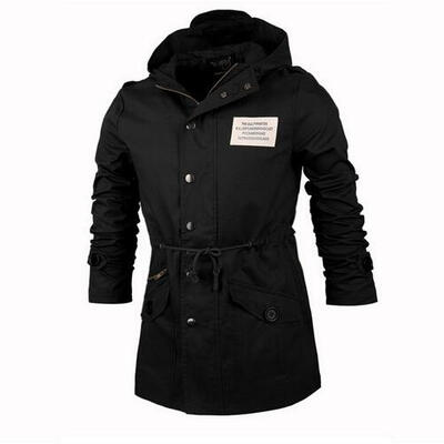 

Zogaa New Mens Jacket Slim Casual Hooded