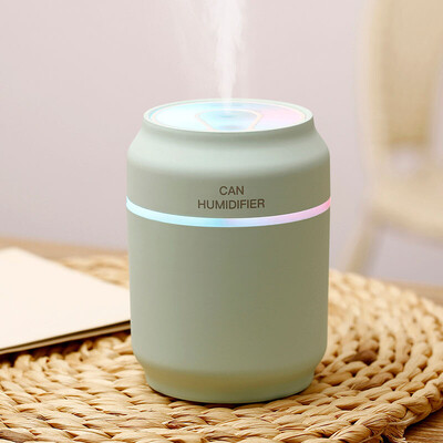 

USB Aroma Diffuser 200ML Car Air Can Humidifier Essential Oil 3-in-1 Portable Mist Humidifier-Sky Blue