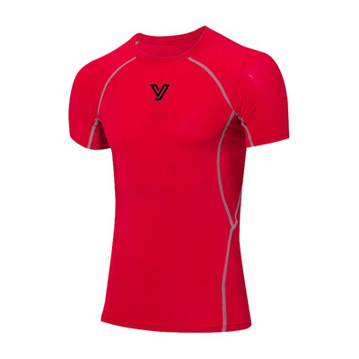 

Compression Fitness Tights Clothing Running Bodybuilding Mens Short T-Shirts