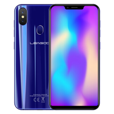 

LEAGOO S9 4GB 32GB Dual Back Cameras Face Fingerprint Identification 585 inch Android 81 MTK6750 Octa Core up to 15GHz