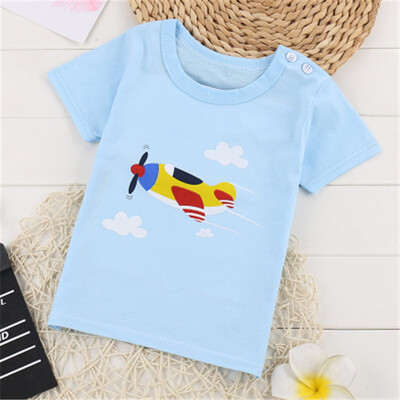 

2018 Cotton Kids T-Shirt Children Summer Short Sleeve T-Shirts For Boys Girls Clothes Baby Boy T Shirt Toddler Tops