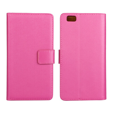 

MOONCASE простые кожаные Flip бумажник, слот для карт памяти и вернуть дело для покрытия Huawei P8 Lite