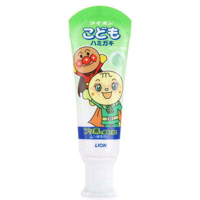 

Lion bread superman children toothpaste melon flavor 40g Japan imported