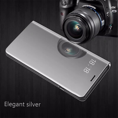 

Samsung Galaxy J7 nxt роскошь слим зеркало Flip Shell J7 стоят кожаные смарт - ясно, окна покрытия телефон дело