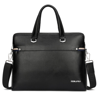 

Fashion mens leather business bag briefcase Messenger shoulder bag handbag B-fdk9908