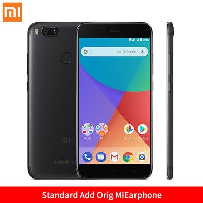 

Глобальная Версия Xiaomi Mi A1 4GB 32GB 5.5 " 1080P Snapdragon 625 Octa Core смартфон Dual 12MP камера Android Один отпечаток паль