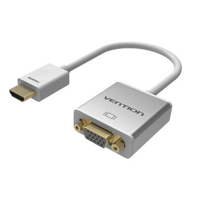 

VENTION VAA-V08 HDMI to VGA converter HD switch vga adapter millet box access video projector conversion cable with audio band power supply