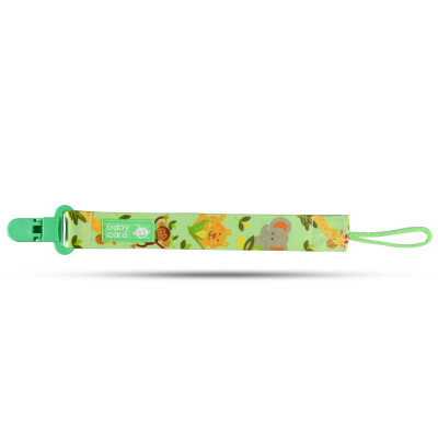 

Babycare pacifier chain baby pacifier teether anti-chain baby pacifier clip chain 4200 light green