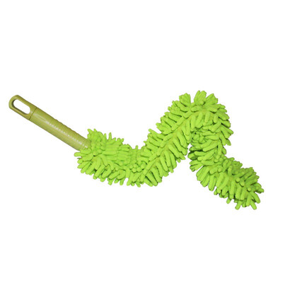 

Accor chenille duster can be bent folding home dust color random