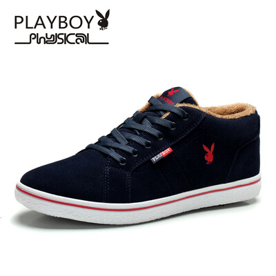 

PLAYBOY brand New winter leisure,Cotton with velvet,Sports sneakers,Men's shoes