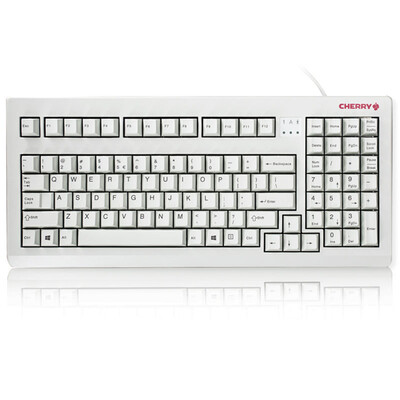 

Cherry Cherry G80-1808LRCEU-0 mechanical keyboard white gray shaft