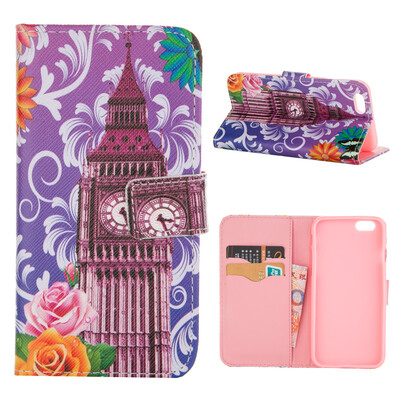 

MOONCASE ЧЕХОЛ ДЛЯ iPhone 6 / 6S (4.7") Flip PU Leather Fold Wallet Card Slot Kickstand Back [Pattern series] /a17