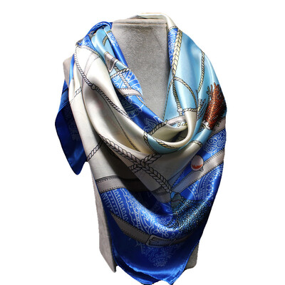 

New scarf Womens Silk Scarf Large square scarf silk scarf Neck Square scarf