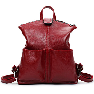 

2018 Женские рюкзаки Новая высококачественная кожа PU Mochila Escolar School Сумки для девочек-подростков Топ-ручка большой емкости