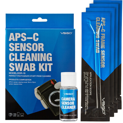 

APS-C DSLR Sensor Cleaning Swabs Type 2 12PCSCCDCMOS Clean Fluid for Digital Camera