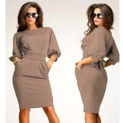 

2Colors Star The Same Paragraph Dress Sexy Club Dress 2015 Package Hip Women Dress Slim Puff Sleeve Ladies Bandage Dress