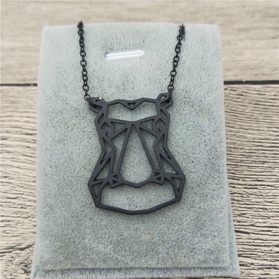 

New Hippo Necklace Hippopotamus Jewelry Animal Necklace Geometric Necklace Wild Animal Jewelry Zoo Jewelry