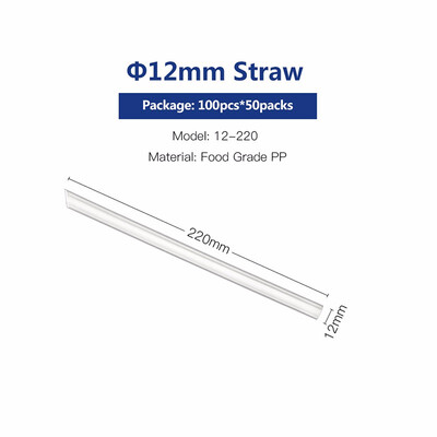 

OTOR 10000pcs5000pcs Disposable PP Plastic Straw for Plastic Cup&Paper Cup Hot Cold Drink Coffee Milk Tea