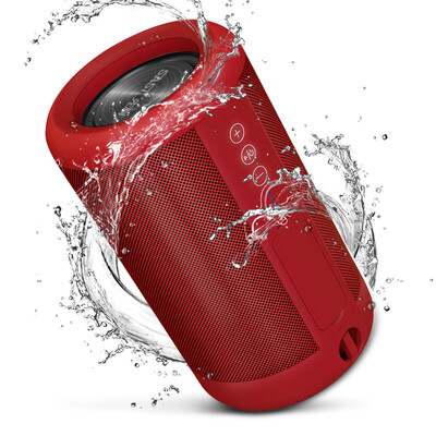 

SAST Bluetooth Speaker A66 Red Portable Wireless Outdoor Mini Small Cannon Computer Mobile Phone Subwoofer