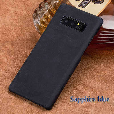 

LANGSIDI натуральный кожаный чехол для Samsung Note 8 Case Vintage Сумасшедшая кожа лошади
