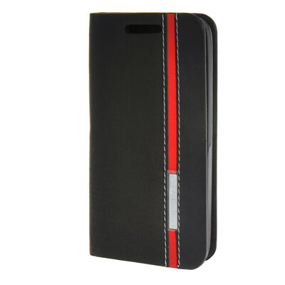 

MOONCASE ЧЕХОЛ ДЛЯ WIKO Goa Minimalist style Leather Card Wallet Flip Slot Bracket Back Cover Black