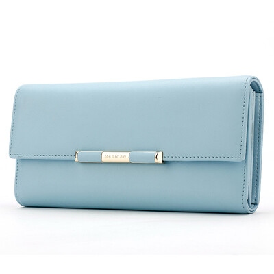 

Scarecrow mexican lady wallet sweet leather wallet long wallet Korean fashion lock buckle hand bag wallet female MGS30175L-02 pink