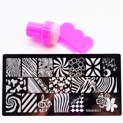 

полоса гвоздь номера хорошо роспись ногтей печать штамповки набором + гвоздь шаблон тарелки красоты рисуют маникюр инструментами