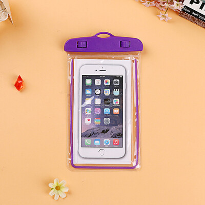 

Universal Waterproof Phone Pouch For Samsung Galaxy J1 Ace Neo J111F J110M J110F J110G J110L Dive Transparent Bag Luminous Case