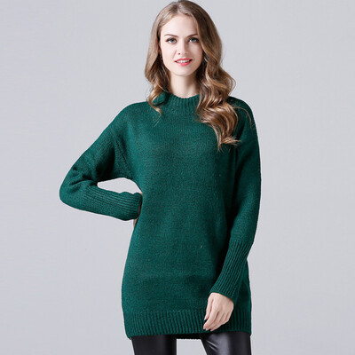 

BURDULLY Fashion Slim Turtleneck Sweater Pullovers Female 2018 Spring Autumn Knitted Long Oversize Sweater Women Pullover Tops
