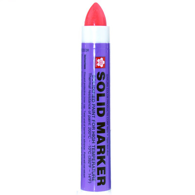 

Sakura Sakura Solid Paint Pen XSC 19 Red High Temperature Pen Industrial Paint Pen Metal Pen Water Writing Pen Japan