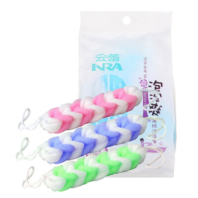 

Yunlei bathing strip pull back strip imitation bath towel bath flower 10731