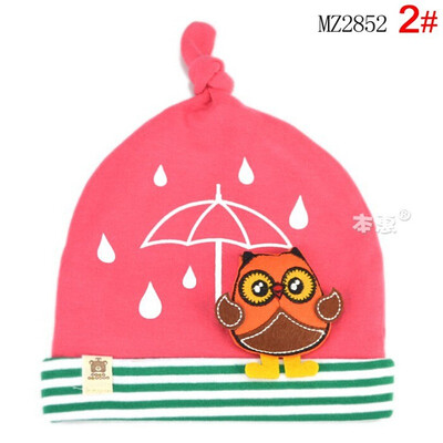 

Buebos Ninos Baby headgear Super Cute Cartoon Owl Baby Infant Boys Girls Soft Comfortable Beanie Hat
