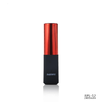 

LIPMAX 2400mAh Power Bank Inspired Lipstick Portable Phone Charger Power Bank External Battery for phone Beauty Women