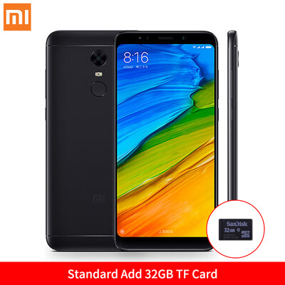 

Глобальная Версия Xiaomi Redmi 5 Plus 4GB 64Gb смартфон 5.99 " полноэкранный Snapdragon 625 Octa Core 12MP камера Мягкие тона селф