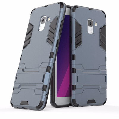 

Shockproof Hard Phone Case for Samsung Galaxy A8 2018 A8 plus 2018 A8 A530F A530 A730F A730 Combo Armor Case Back Cover Fundas