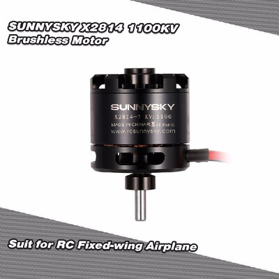 

SUNNYSKY X2814 1100KV 3-4S Brushless Motor for RC Airplane Sailplane Aerobatic Fixed-wing Drone