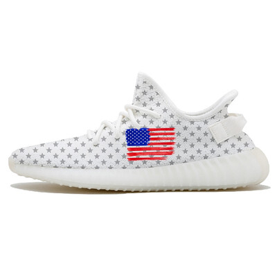 

Fashion casual shoes Independence Day 350v2 Men&women Casual shoes Custom shoes Casual shoes