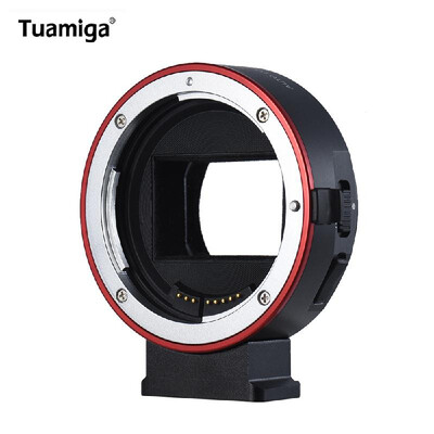

Tuamiga EF-NEX7 High Speed Auto Focus Lens Mount Adapter for Canon EF Lens To E-mount Camera for Sony A9 A7 A7R Mk2 A6300 A6500