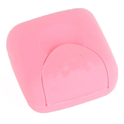 

Гагарин с крышкой может переносить мыло для путешествий мыльницу мыльницу ручной мыльный ящик пластиковый маленький розовый