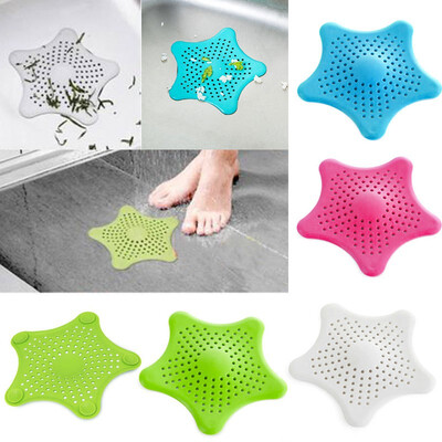 

nicer dicer Vogue Starfish Drain Hair Catcher Bath Stopper Strainer Filter Shower Cover