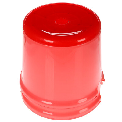 

Plastic goods stool child rotating stool bathroom stool 2 only installed JY-0666 red