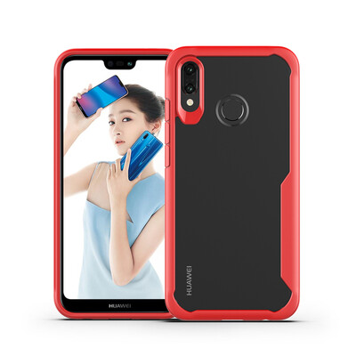 

Goowiiz Luxury Phone Case For Huawei P20 LiteNova 3eNova 3Nova 3I HD Clear Acrylic TPU Silicone Prevent falling