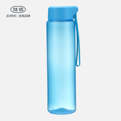 

Jiayi Sports Cup PP Original Plastic Cup Space Cup Straight Cup Hand Cup Ice Blue 600ML SK656A