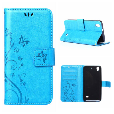 

MOONCASE Flower Pattern Premium Soft PU Leather Case Cover For Huawei Honor 4 Play (G620s)
