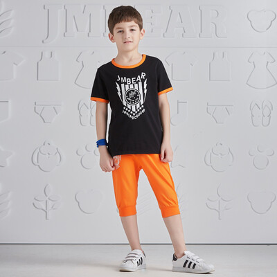 

Jamie Bear JMBEAR Set Boys Leisure Sports Short Sleeve Set 872516201 Black 160